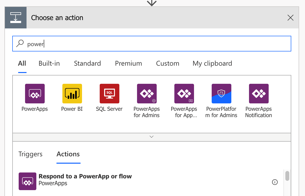 Interacting with Power Automate Flows