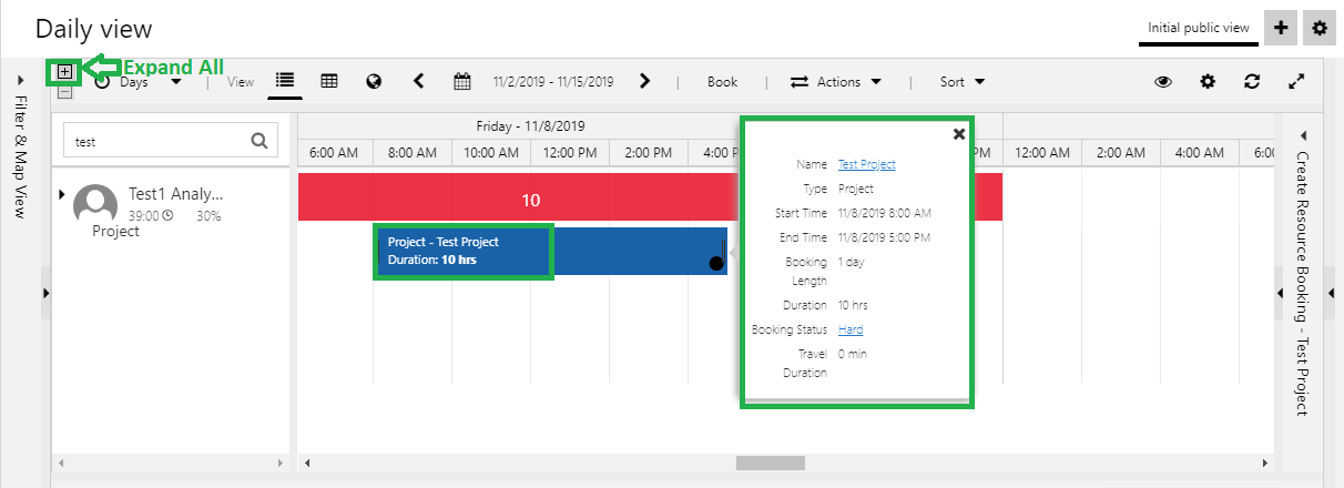 schedule board for Dynamics 365 CRM