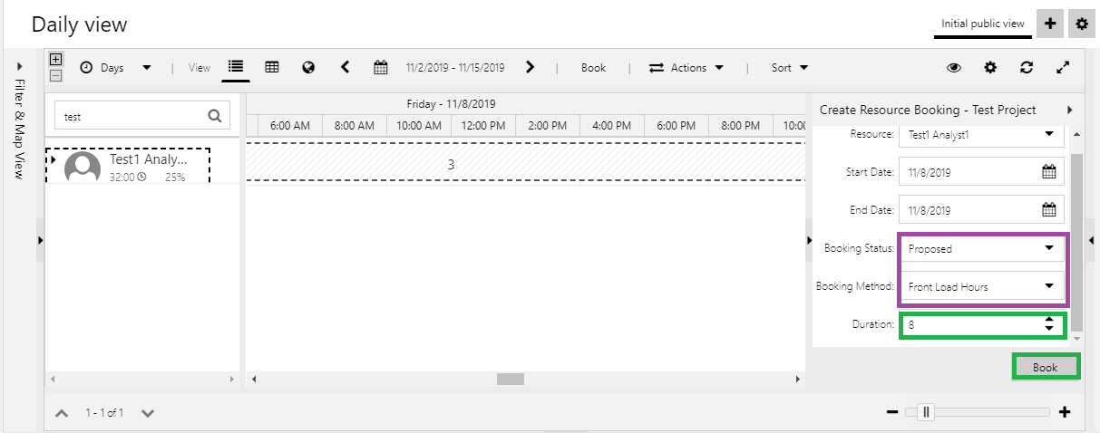 schedule board for Dynamics 365 CRM