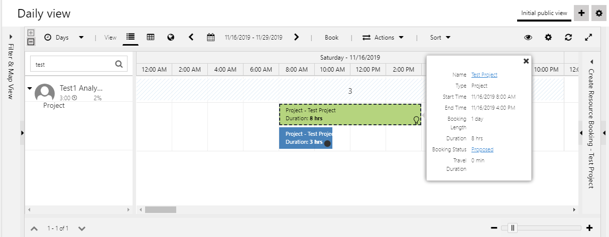 schedule board for Dynamics 365 CRM