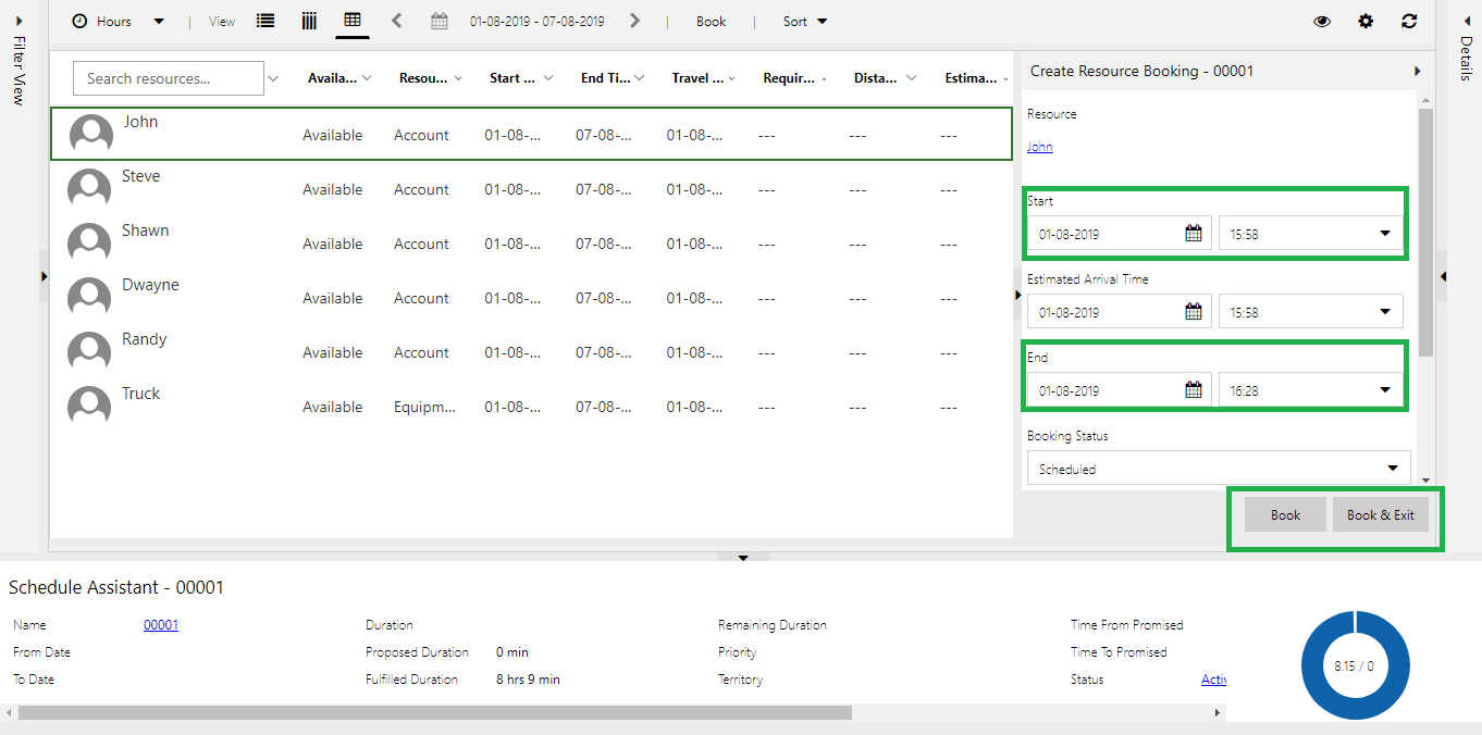 Dynamics 365 Field Service