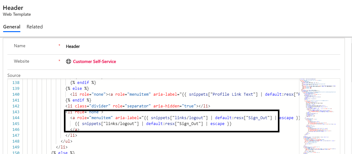 Dynamics 365 Portal