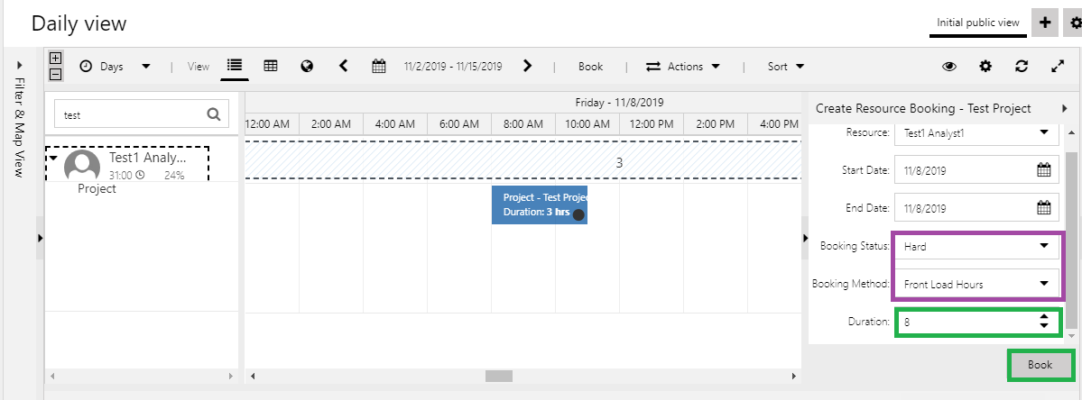 schedule board for Dynamics 365 CRM