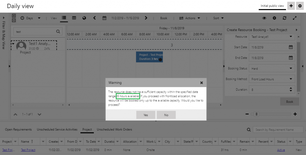 How to book resource on schedule board for Dynamics 365 CRM using
