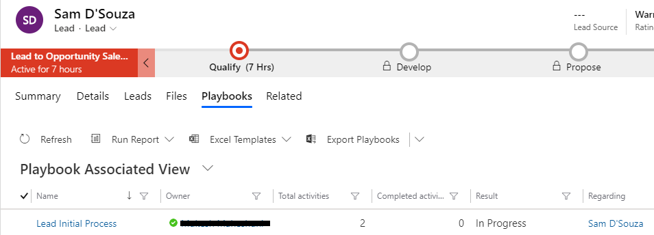 Use Playbooks in Dynamics 365 CE