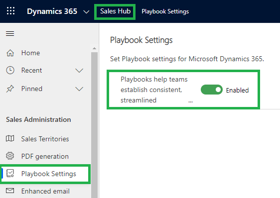 Use Playbooks in Dynamics 365 CE