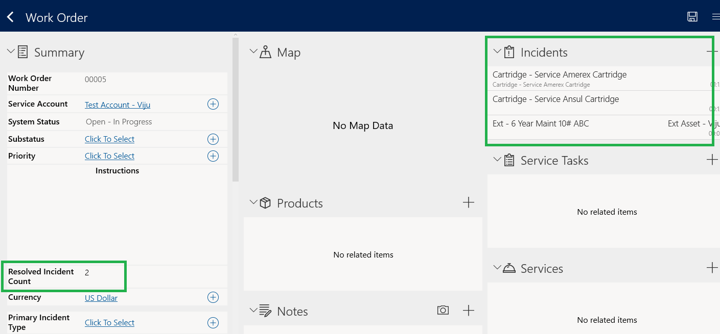 How to update records within Resco Rules for Field Service Mobile App