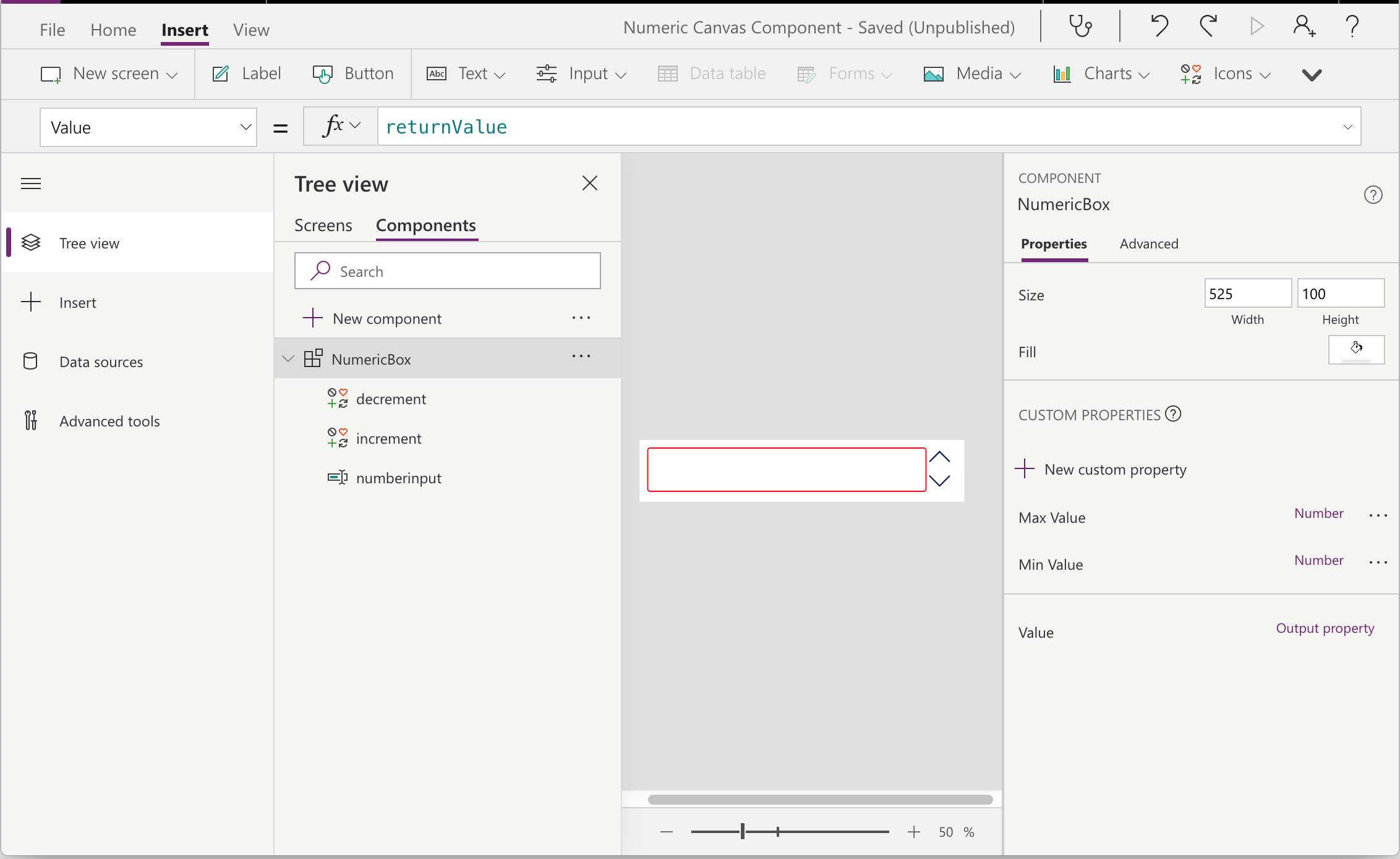 Canvas Components in PowerApps