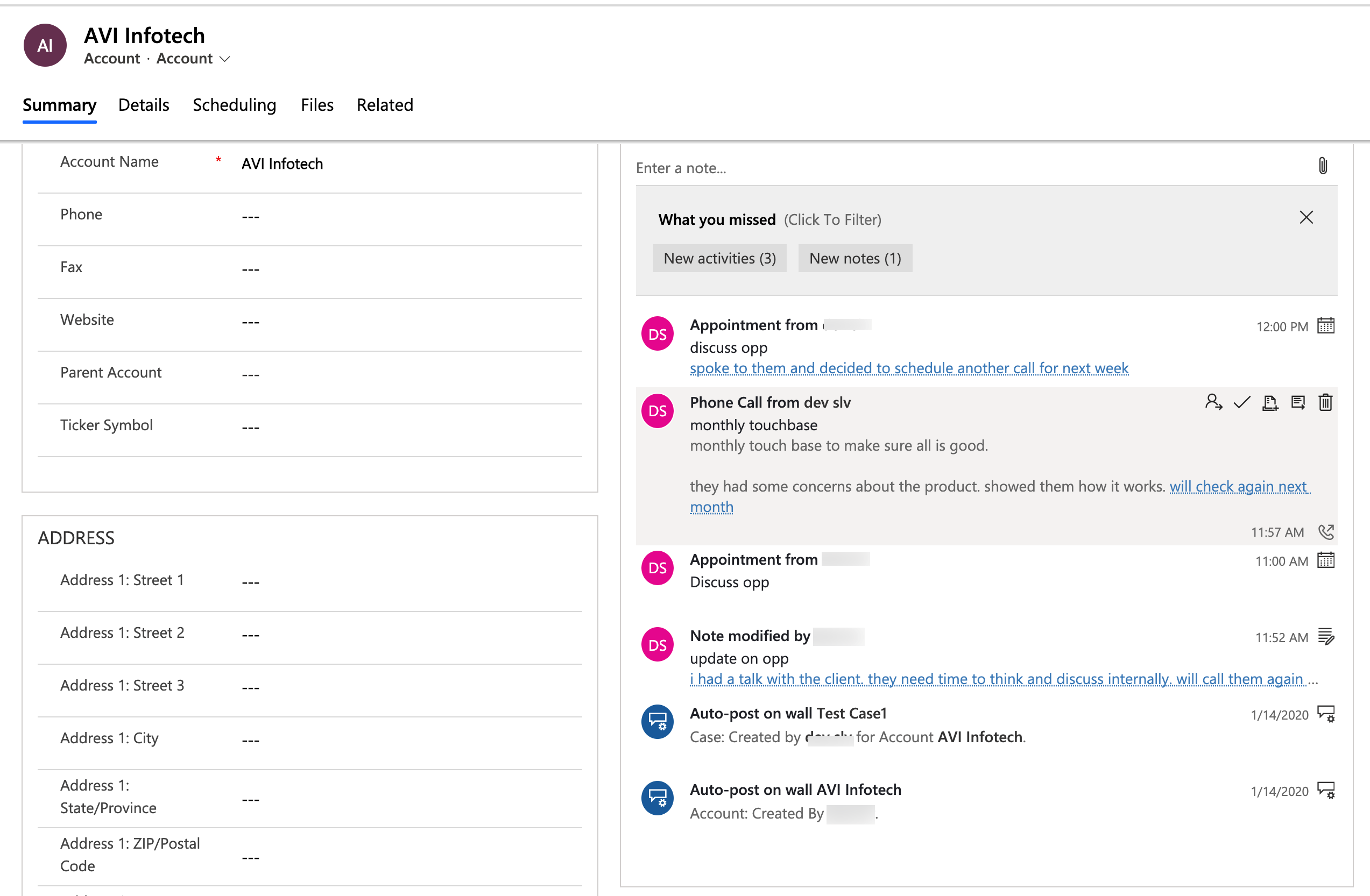 Notes Analysis from Sales Insights