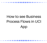 How to see Business Process Flows in UCI App