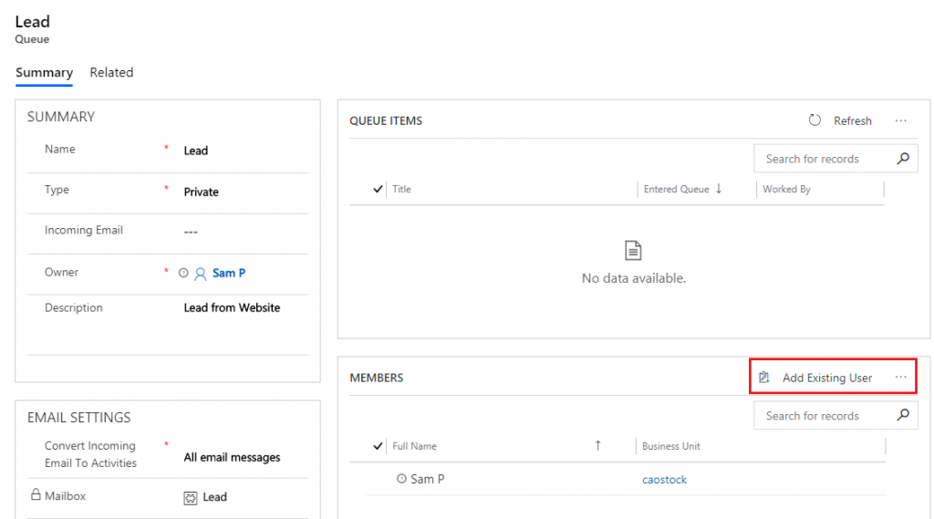 Creating Queue Microsoft Dynamics 365 CRM Tips and Tricks