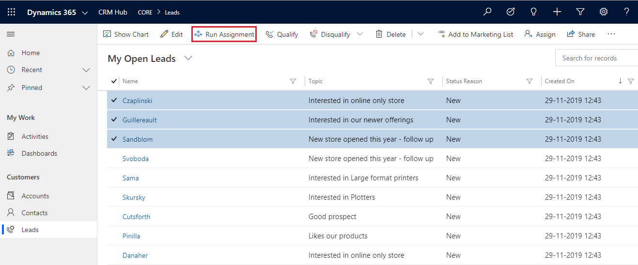How to automatically assign Leads in Dynamics 365 CRM & PowerApps