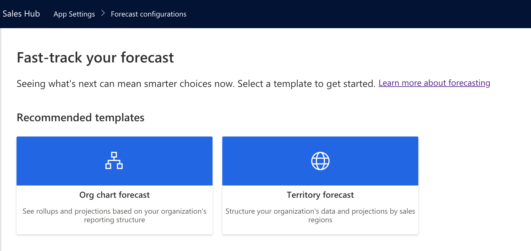 Forecasts