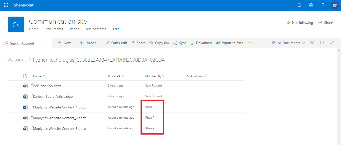 SharePoint Document Security – Track users performing actions on Dynamics 365 CRM attachments in SharePoint