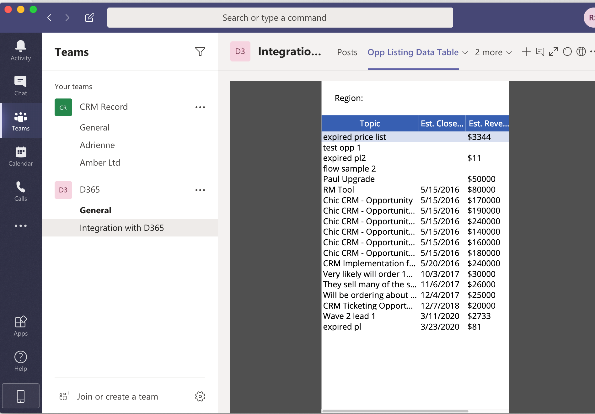 Embedding Canvas Power Apps to Microsoft Teams