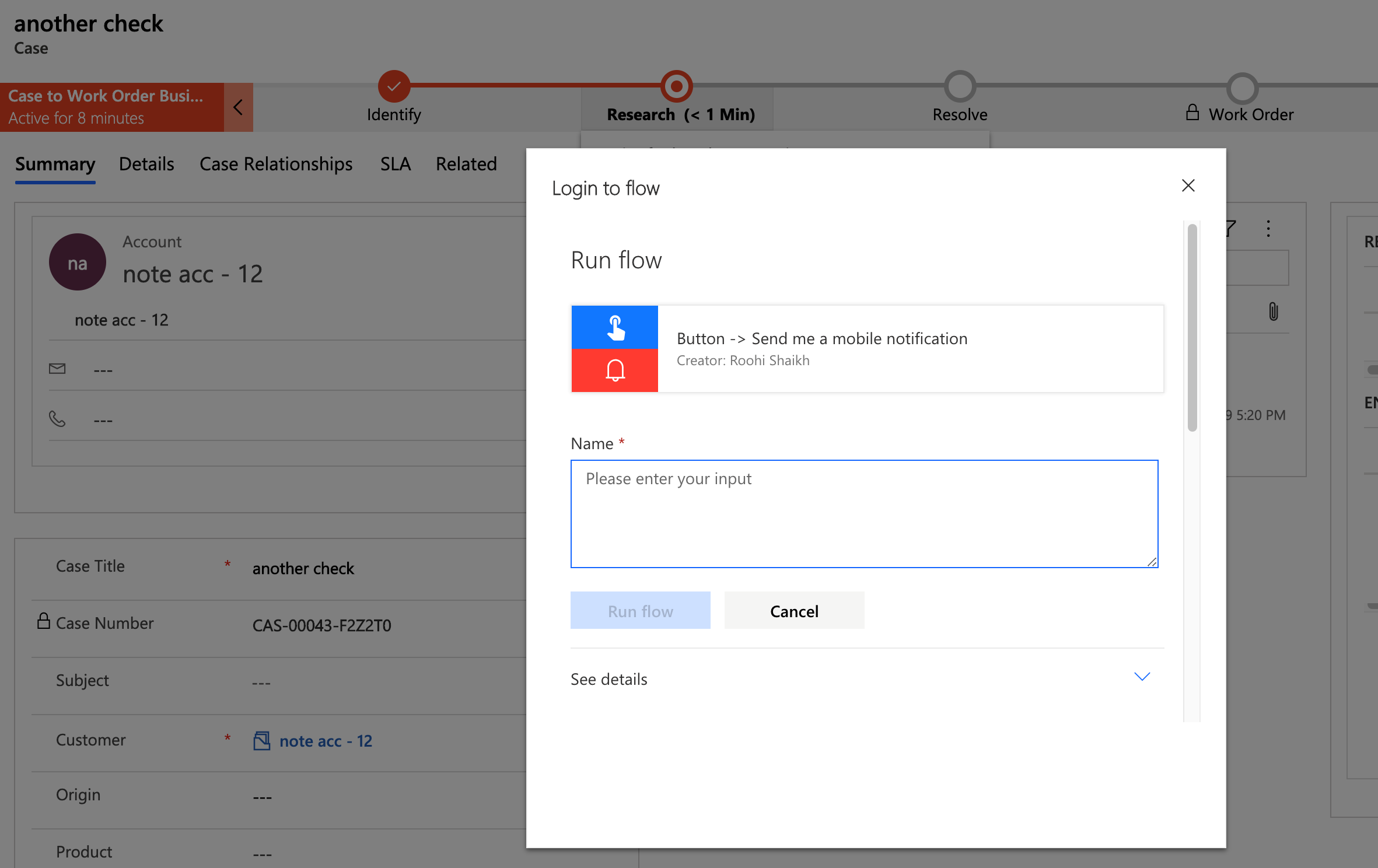 Power Automate Flows now available from within Business Process Flows