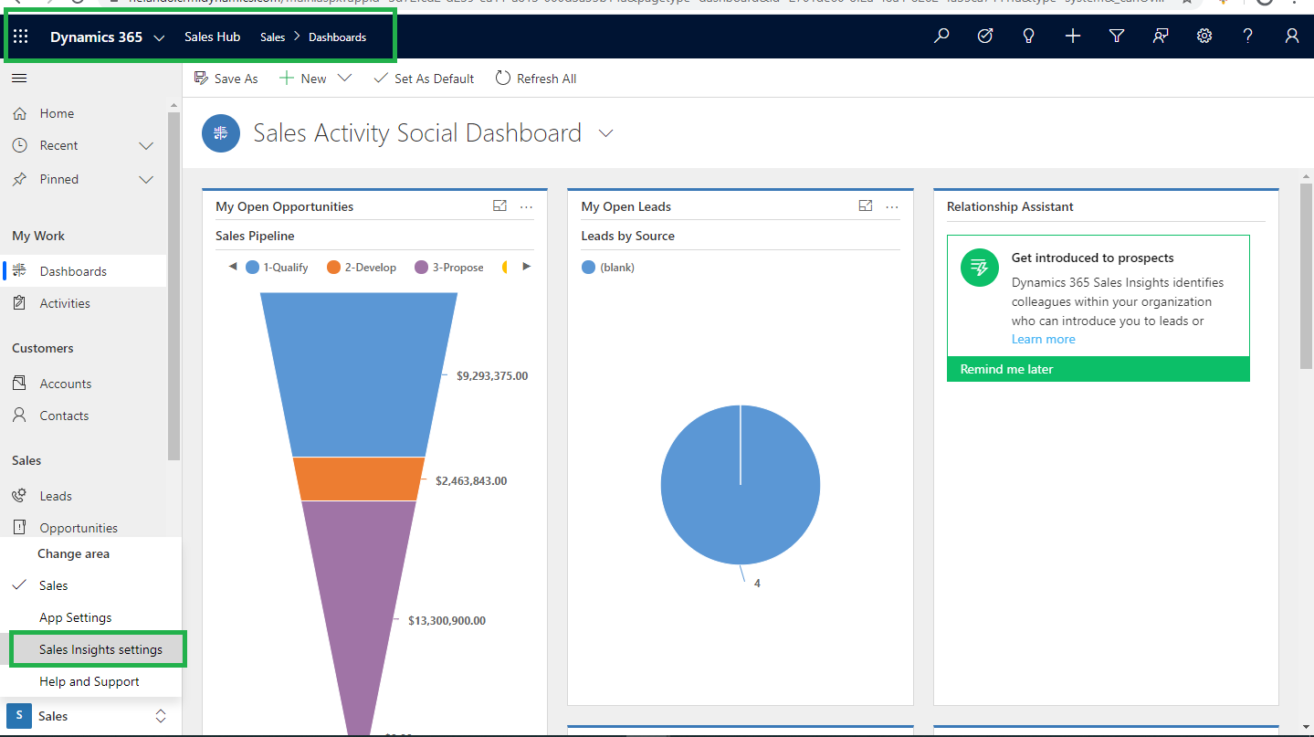 Predictive Lead and Opportunity Scoring feature