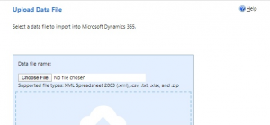 How to import data in Dynamics 365 CRM using different File types ...