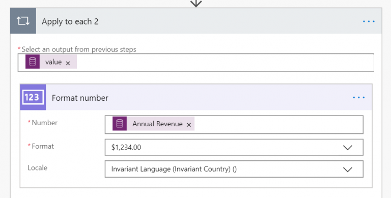 Format Number in Microsoft Power Automate - Microsoft Dynamics 365 CRM ...