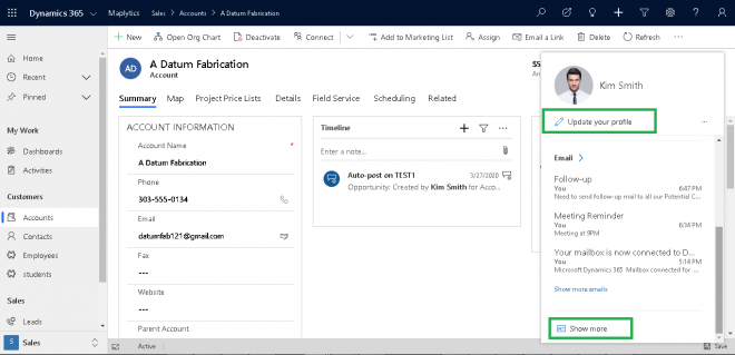 How to view Contact and Owner details in Dynamics 365 CRM record ...