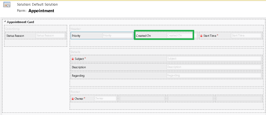 Configure-Display Activities in UCI with the Card Form