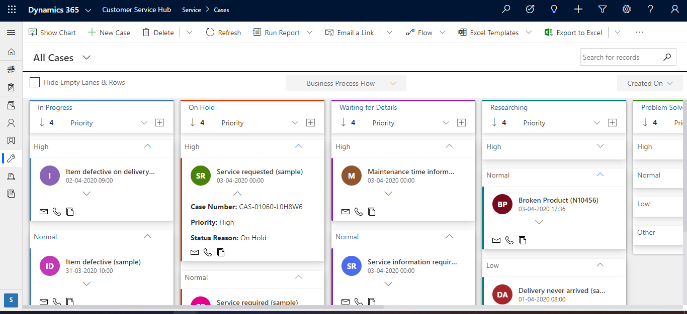 Kanban View within Dynamics 365 CRM