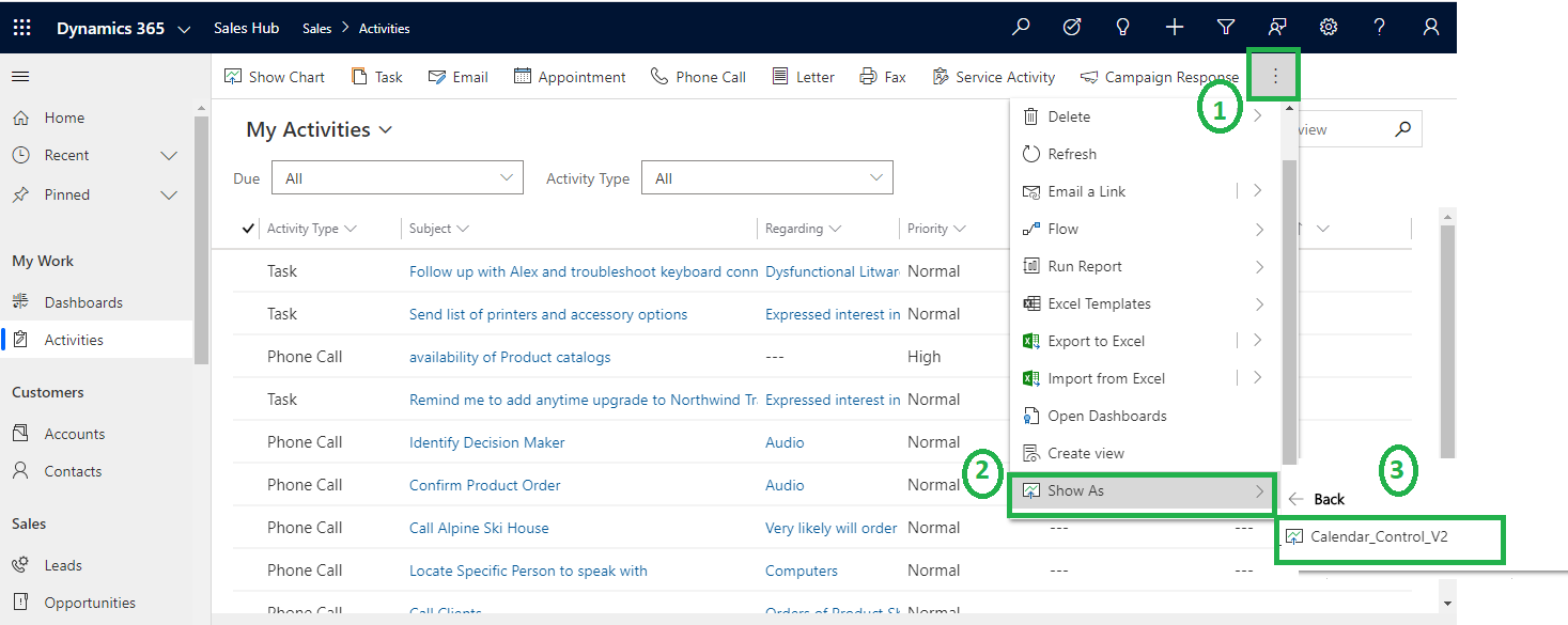 Enhanced Calendar Control