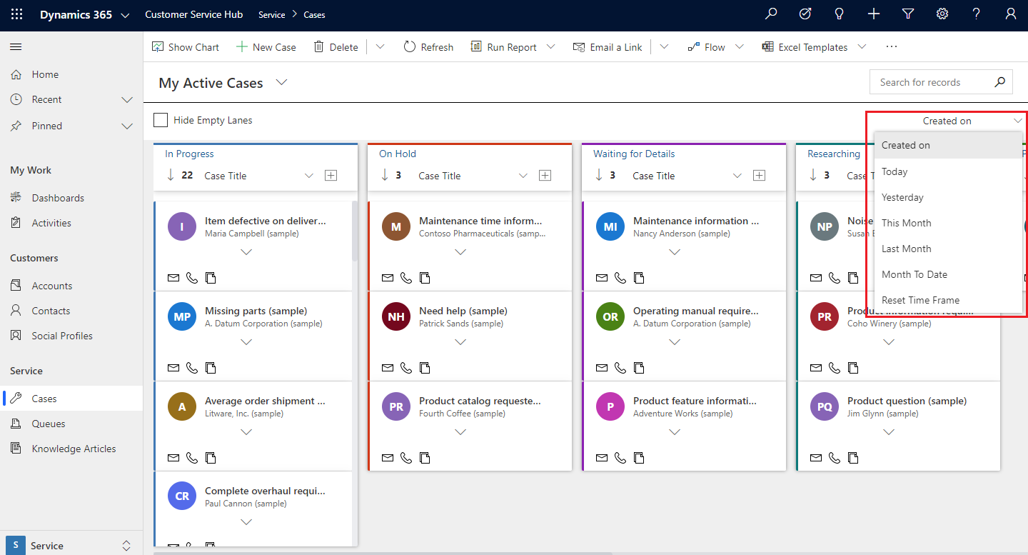 Kanban View within Dynamics 365 CRM