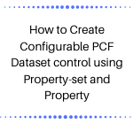 PCF Dataset Control