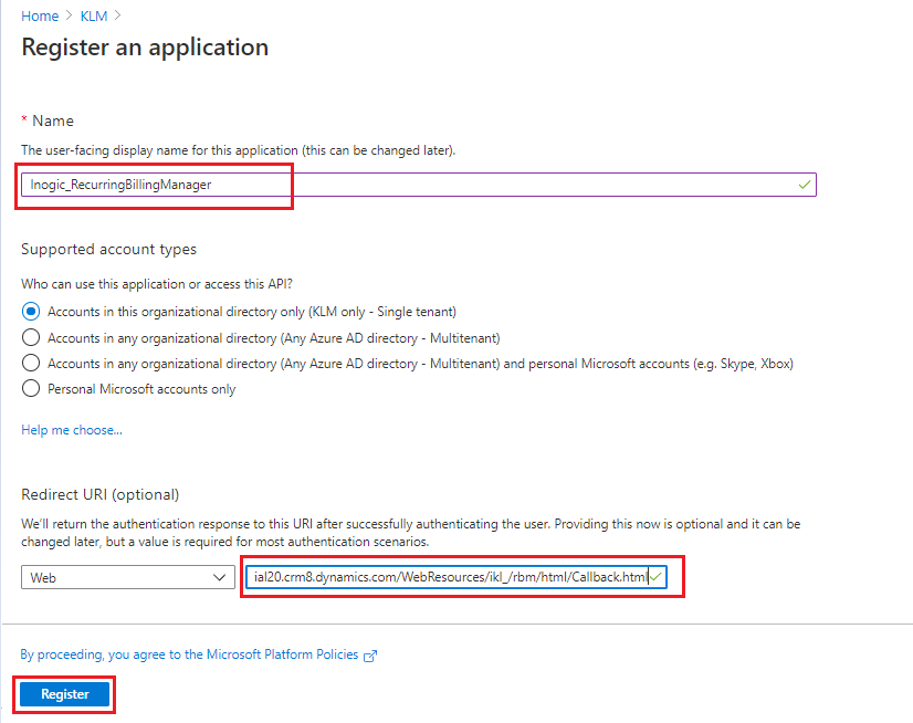 How to create Azure Active Directory App