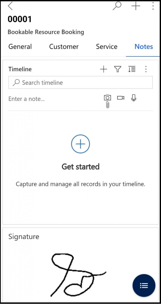 Capture Photos, Signatures in Dynamics 365 from Field Service Mobile