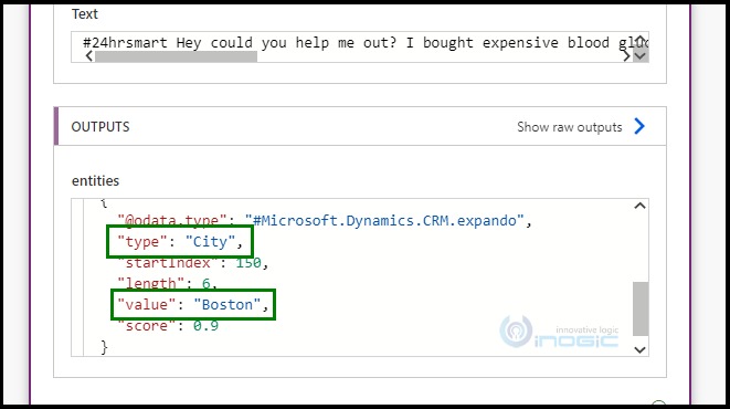 Using Entity Extraction AI Model within Dynamics 365 CRM 