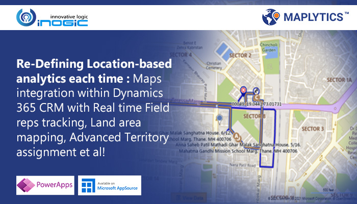 Real time Field reps tracking, Land area mapping
