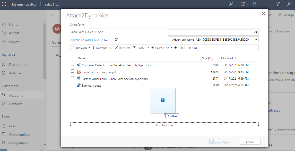 Seamless attachment management