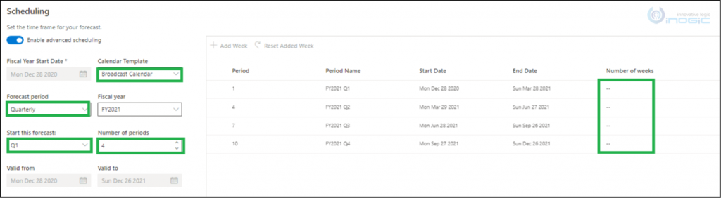 Advanced Scheduling in Dynamics 365 Sales Forecasting - Microsoft ...