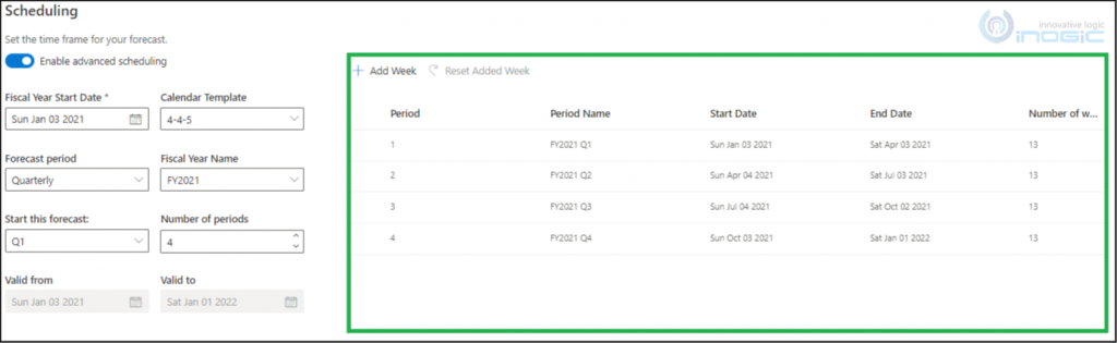 Advanced Scheduling in Dynamics 365 Sales Forecasting - Microsoft ...