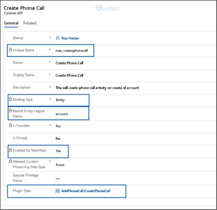 How to use a custom API as a step in Dynamics 365 CRM Workflows