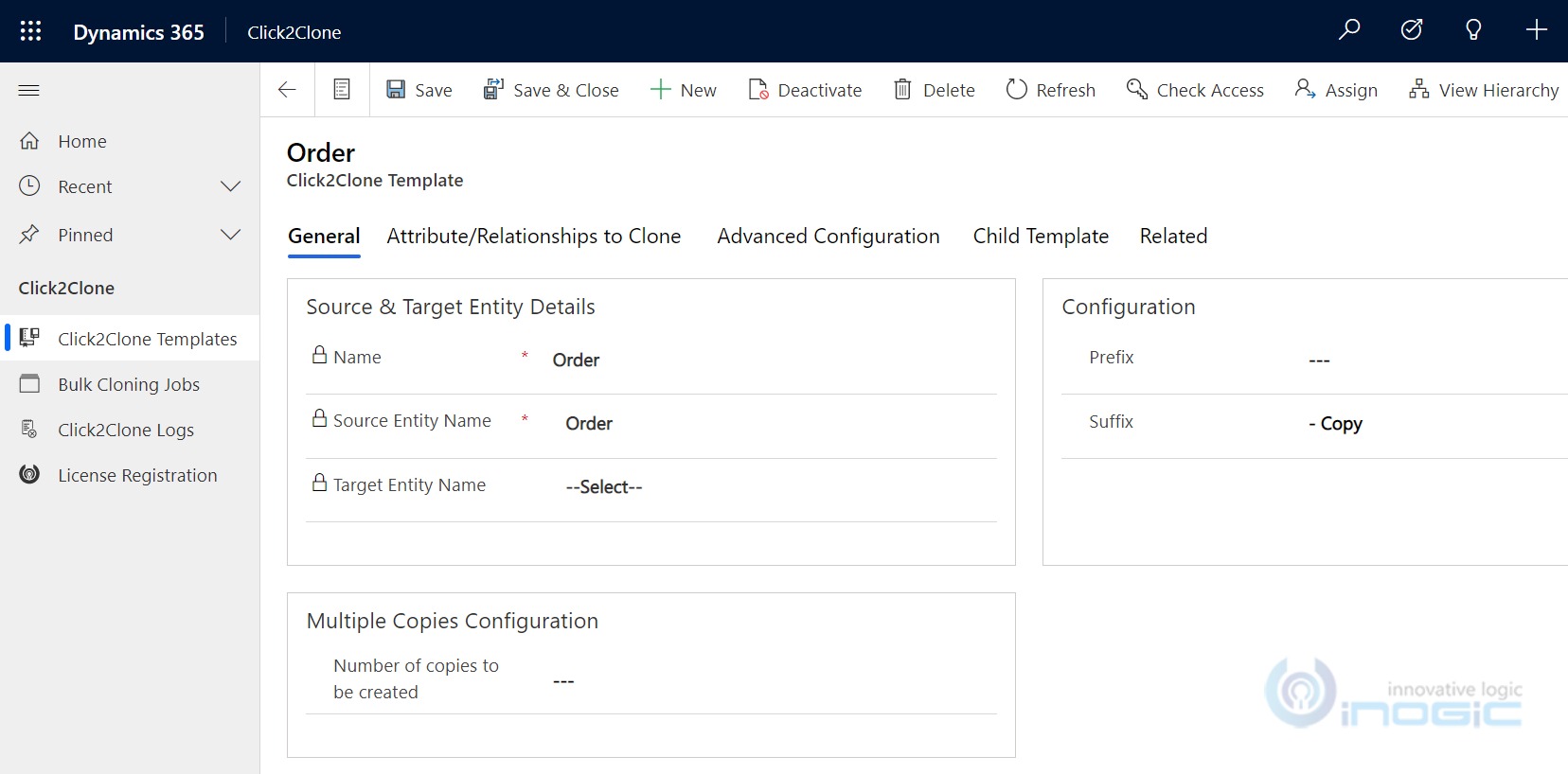 Clone Dynamics 365 CRM data