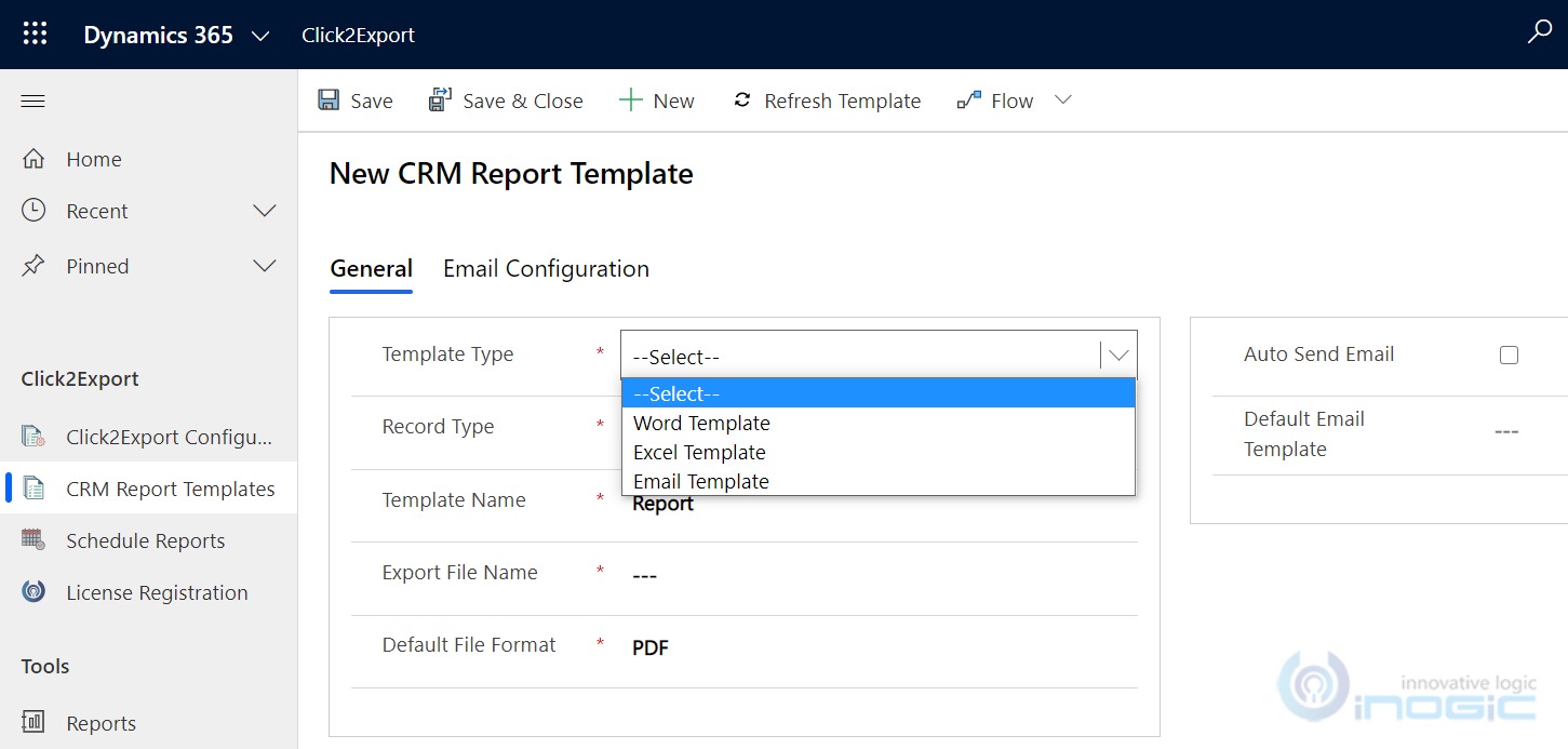 Export Dynamics 365 CRM data