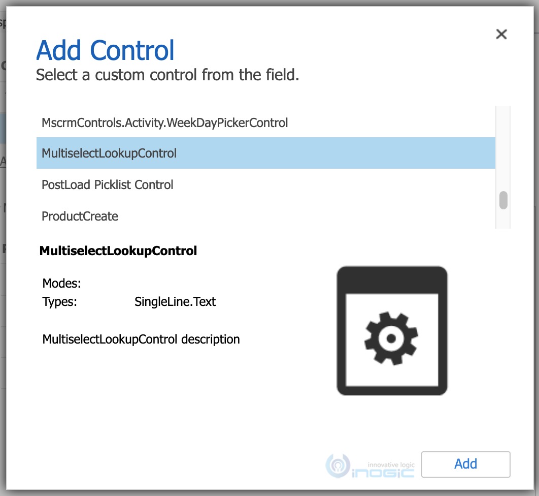 8Multiselect Lookup Control PCF