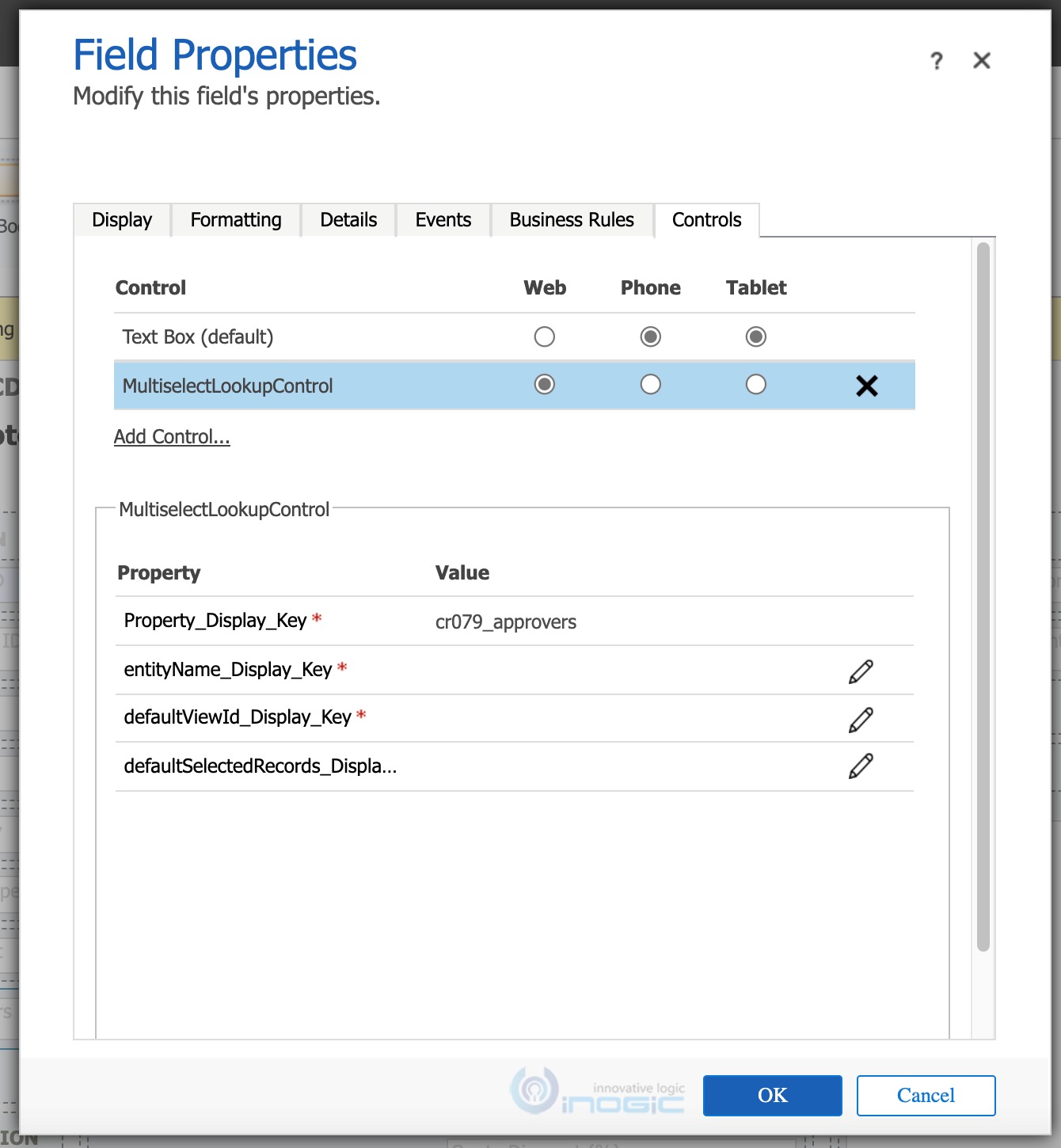 Multiselect Lookup Control PCF