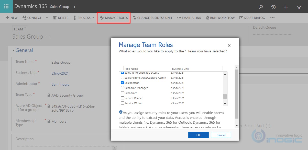 Enhance security in Dynamics 365 CRM using AAD Security Groups