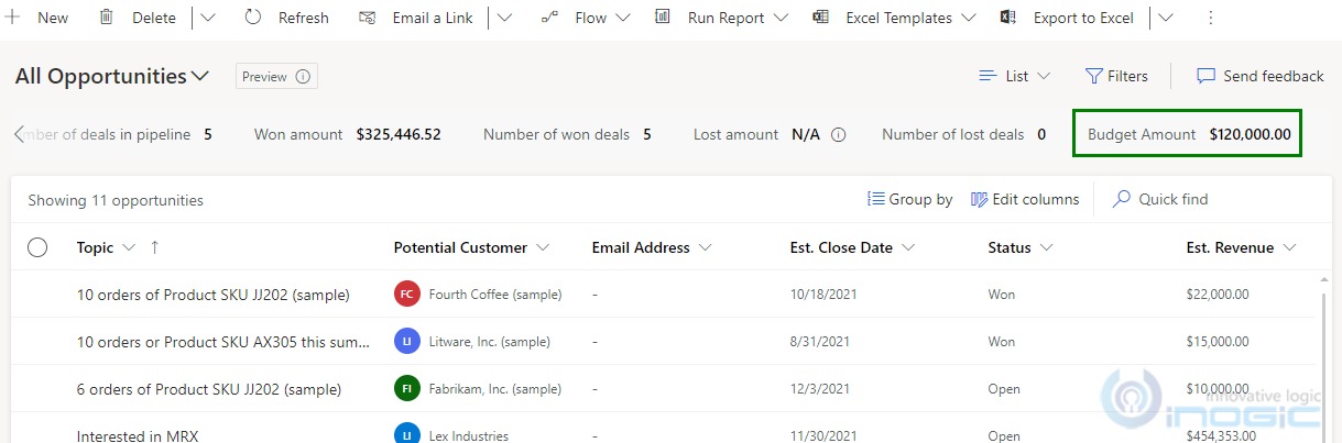 Sales in Dynamics 365 CRM