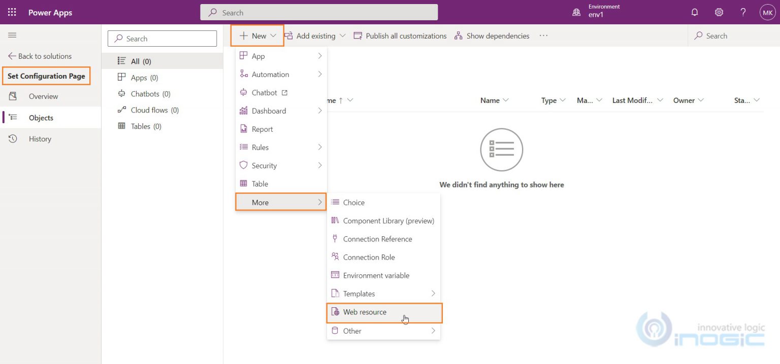 Use of new configuration page UI in Power Apps Solution - Microsoft ...