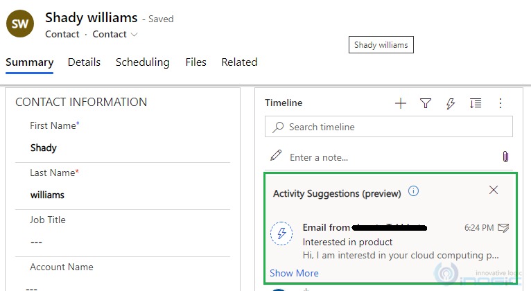 Premium Auto Capture in Dynamics 365 CRM