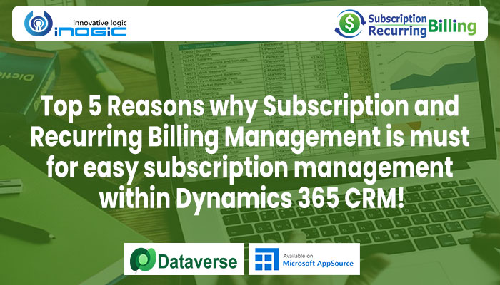 Subcription recurring billing management