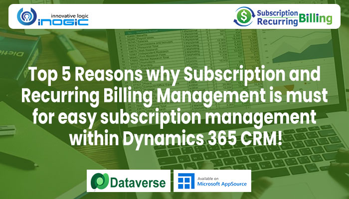 Subcription recurring billing management