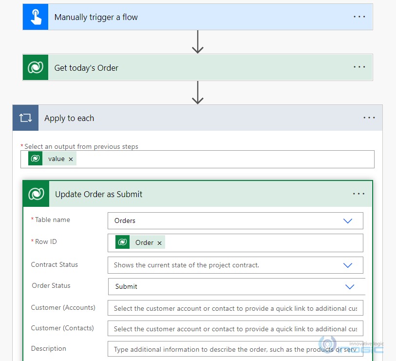 Power Automate Button