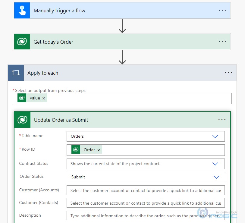 Power Automate Button