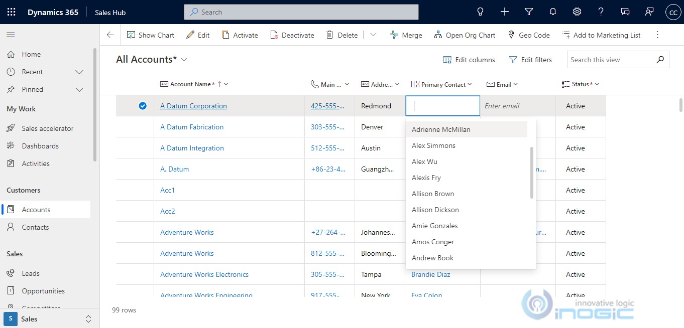 Power Apps Grid control